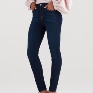 7 For All Mankind Slim Illusion High Waist Skinny
